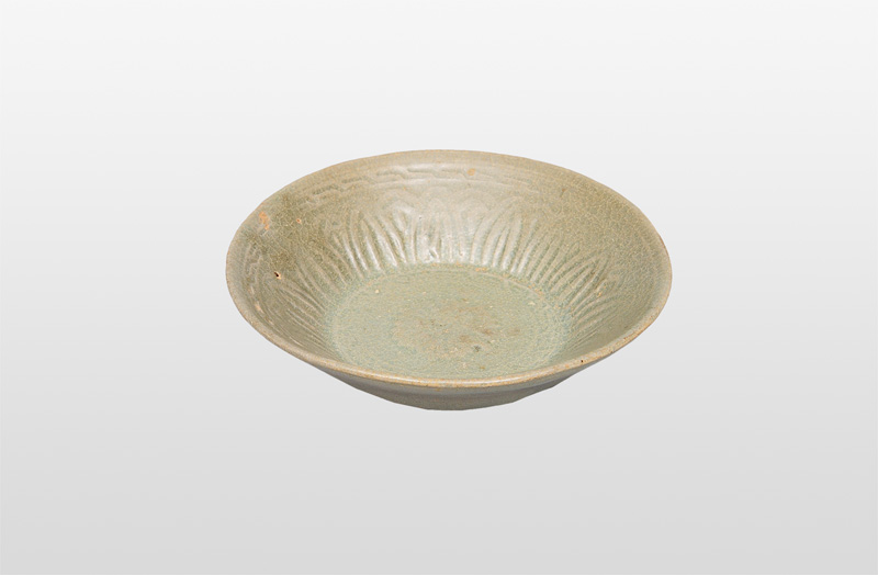 A celadon plate