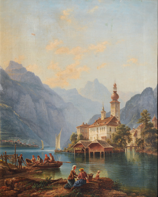 Landscape in the Salzkammergut