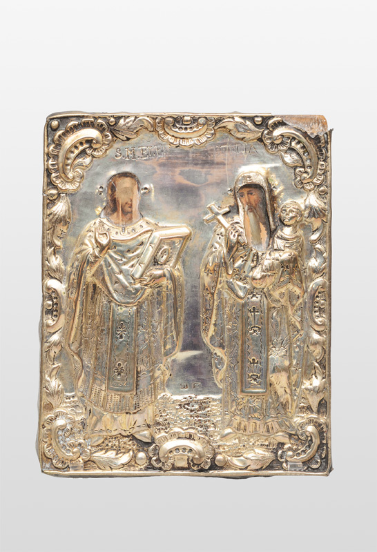 An icon "Saints with the infant Jesus"