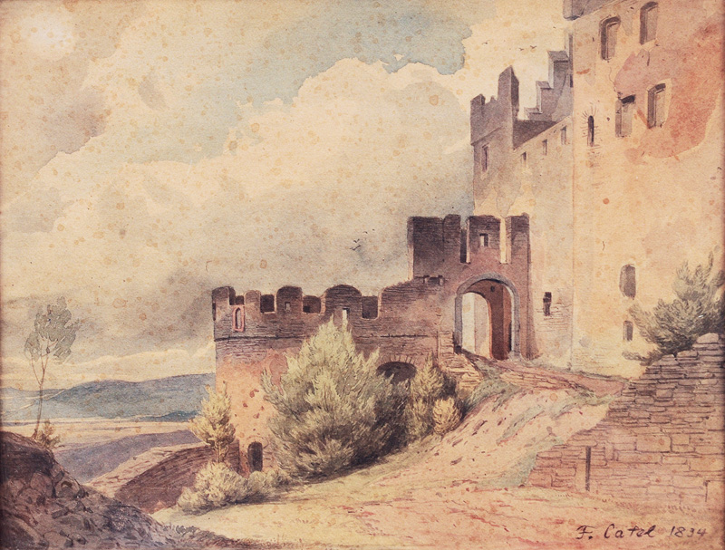 Franz Ludwig Catel - Trimburg Castle Trimburg Castle