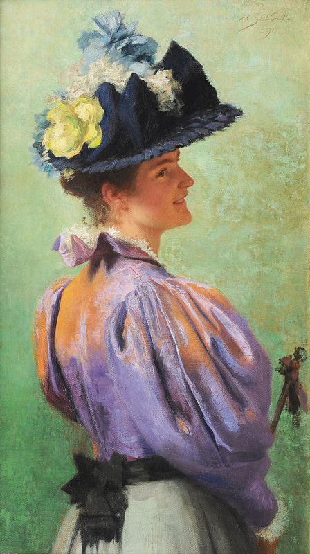 Marie Cramer von Clausbruch, die Frau des Künstlers