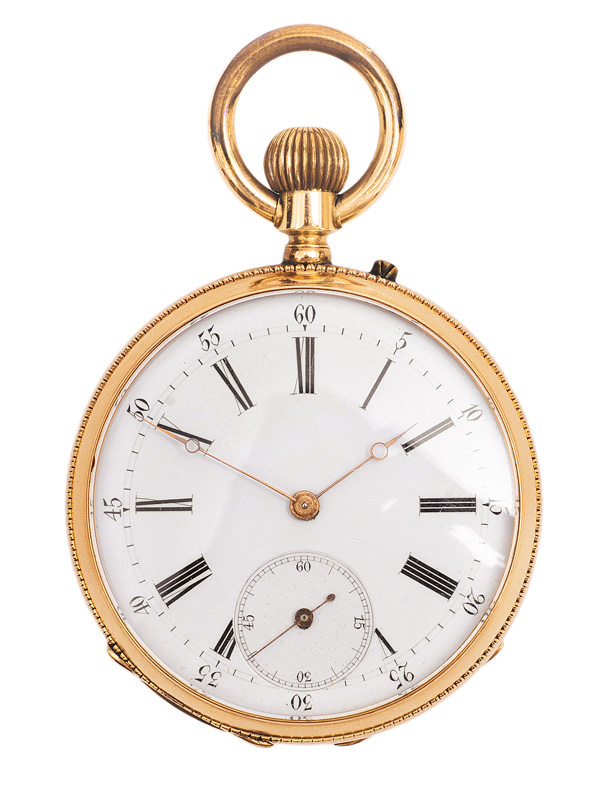 A pocket watch "Remontoir"