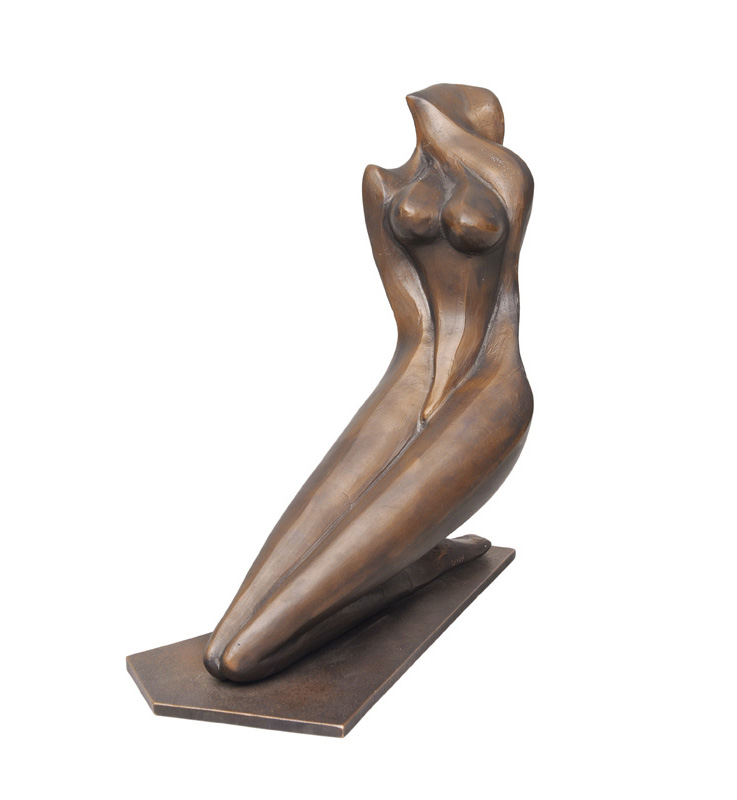 Moderne Bronze-Figur "Allegra"