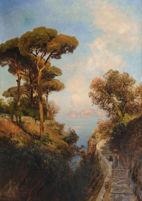 Blick auf Capri