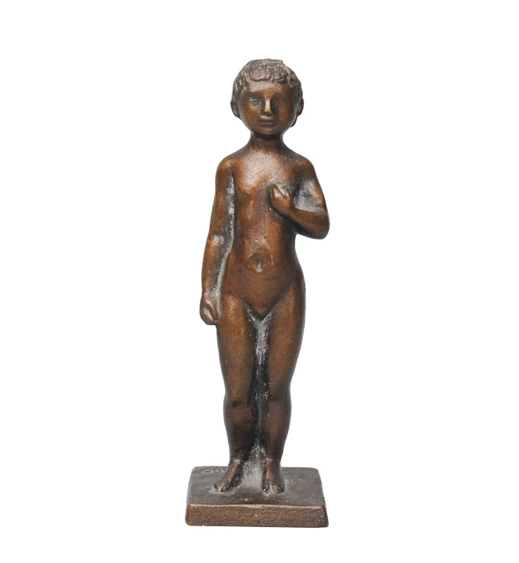 A bronze figure "Little girl"