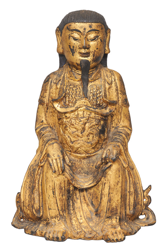 A bronze figurine "Zhenwu"