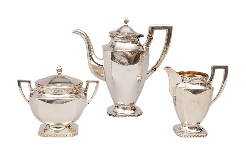A coffee service in the style of Empire