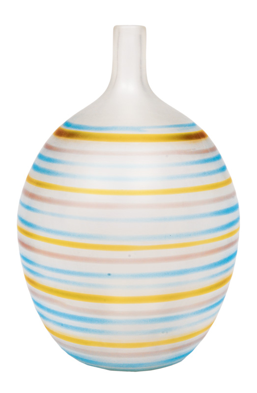 Venini-Vase "Decoro a Fili"