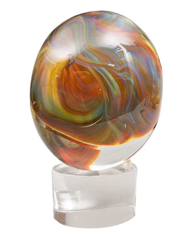 A glass object "Il Pianete"