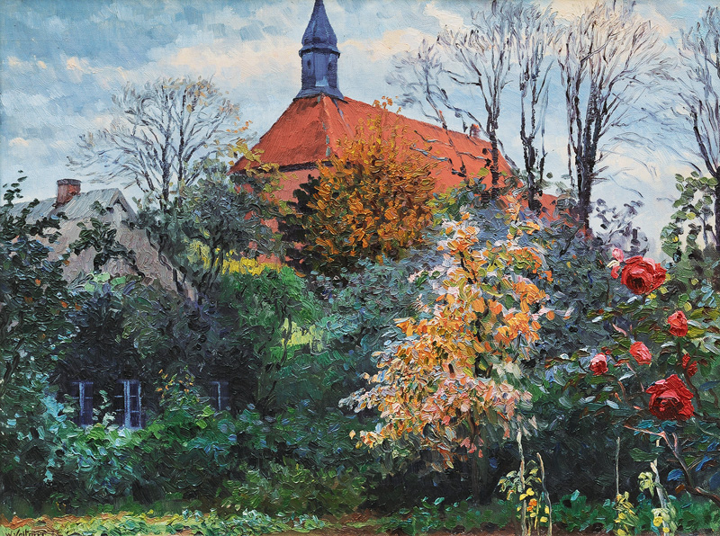 Landscape with Church