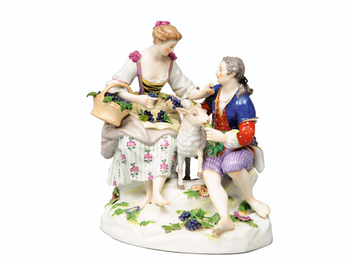 A "Shepherd" figurine group