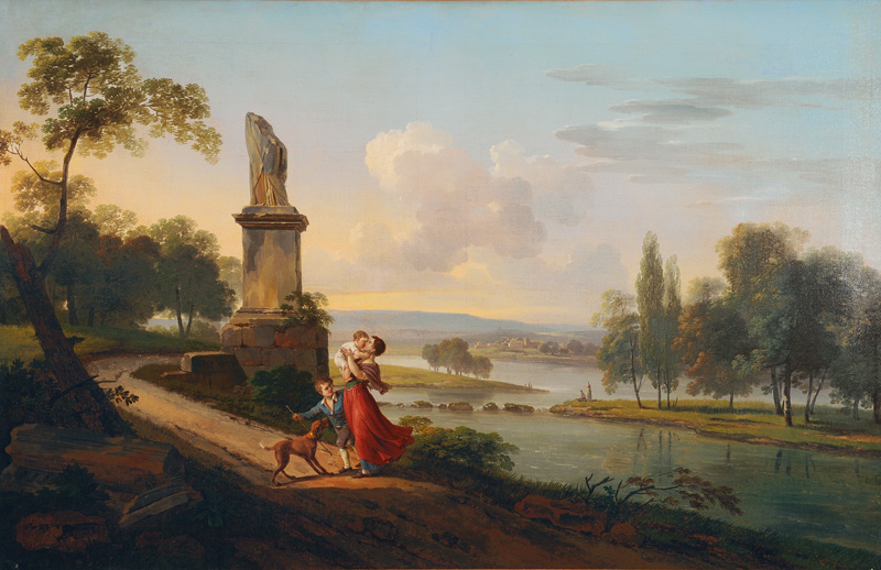 Southern Landscape with a Family