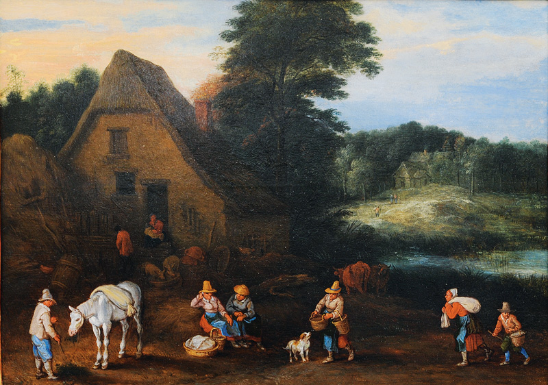 Landscape with Farmhouse