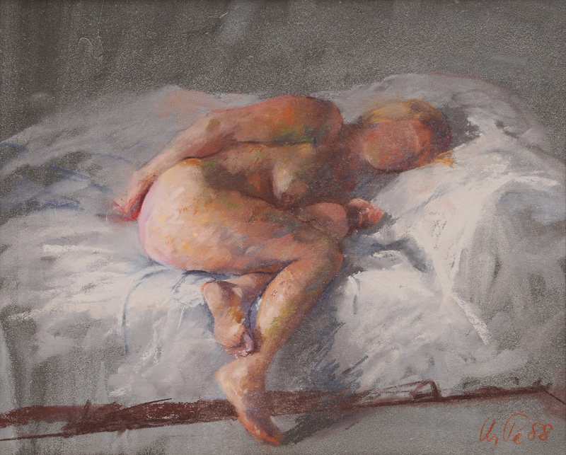 Lying female Nude