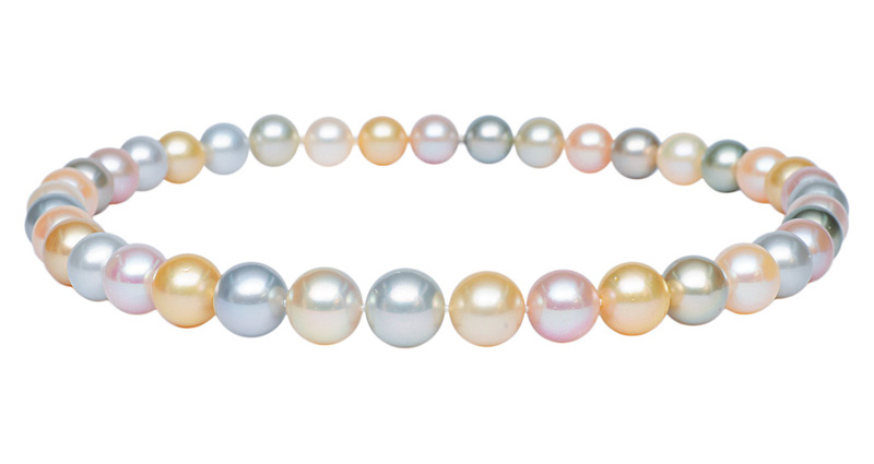 A fine pearl necklace