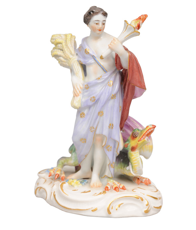 Figur "Ceres mit Drachen"