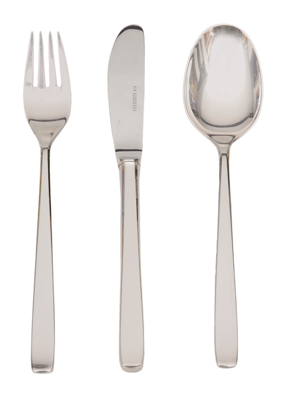 A modern cutlery "Classic" for 12 persons