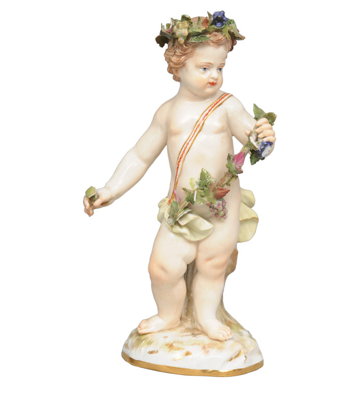 An allegorical figure "Autumn"
