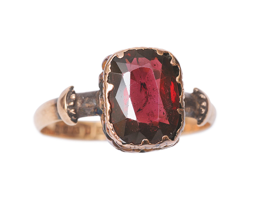 A Victorian ruby ring