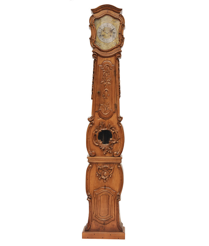 A Rokoko long case clock of the Probstei