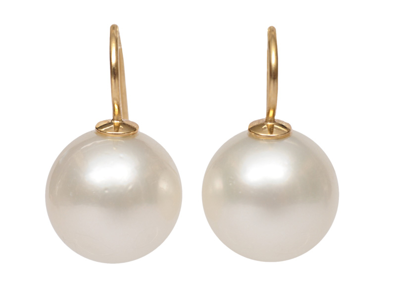A pair of Southsea earrings