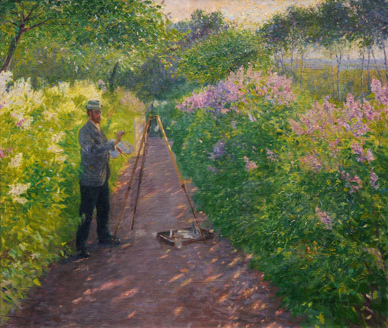 The Artist in the Garden