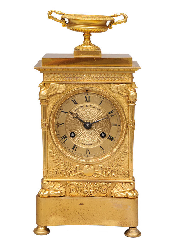 A french Empire mantle clock