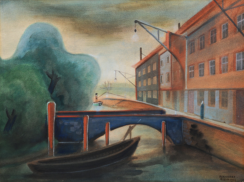 Kanal in der Stadt