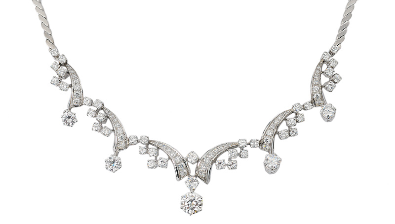 Feines Brillant-Collier