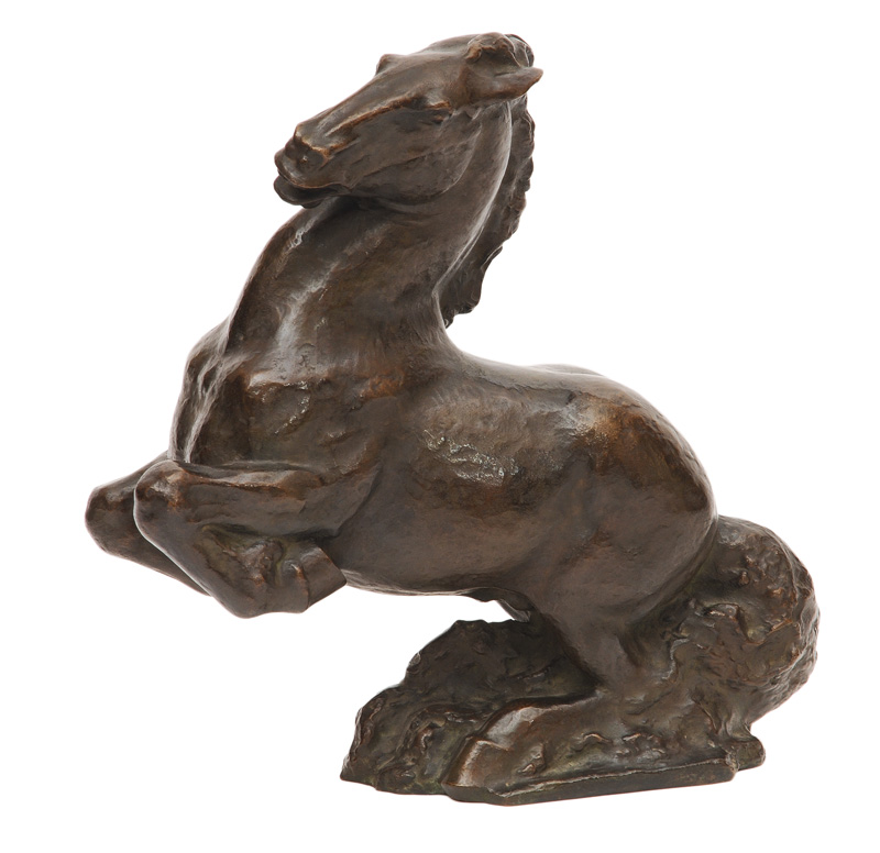 A bronze figure "Shire-Horse"