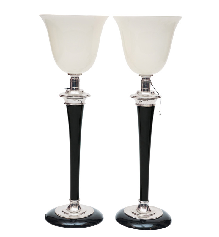 A pair of table lamps "Mazda"