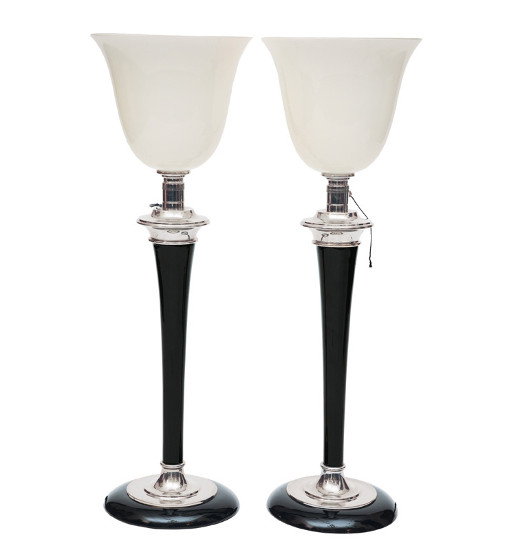 A pair of table lamps "Mazda"