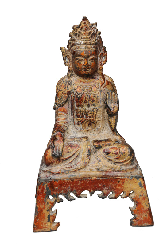 Bronze-Figur "Guanyin"