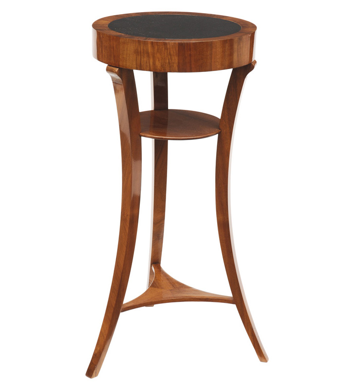A side table in the style of Biedermeier