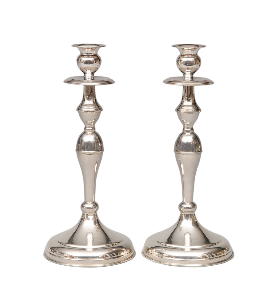 A pair of candlesticks in the style of Biedermeier - image 2