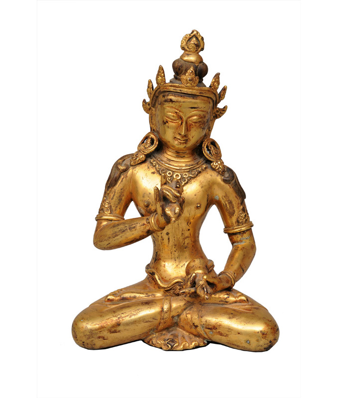 A bronze buddha "Vajrasattva"