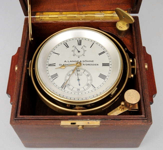 Marine-Chronometer mit Ankergang - Bild 2