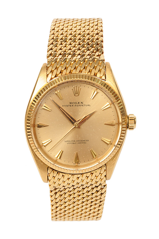 A gentlemen's wrist watch 'Oyster Perpetual'