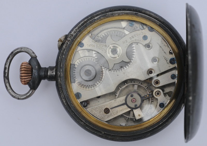 A pocket watch with calendar and moonphase by A. Robert - image 2