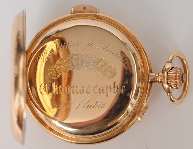 Taschenuhr und Savonette mit Chronograph - Bild 2