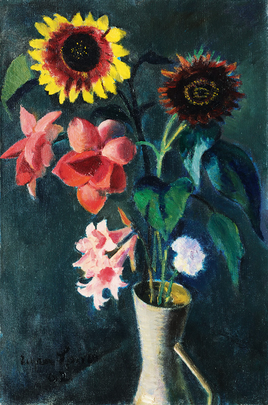 Still Life with Sun Flower