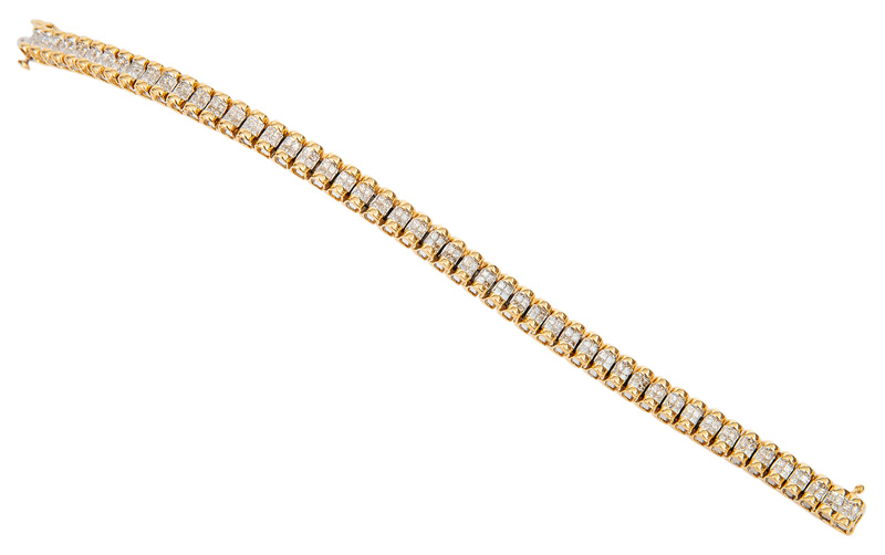 A diamond bracelet - image 2