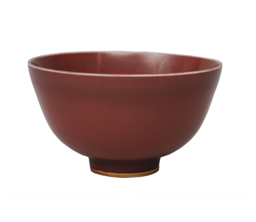 A fine "Sang-de-boeuf" bowl