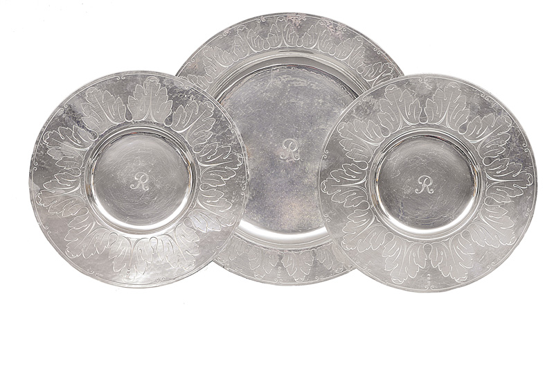 A magnificent dinner service "Akanthus" with jadeit knobs - image 3