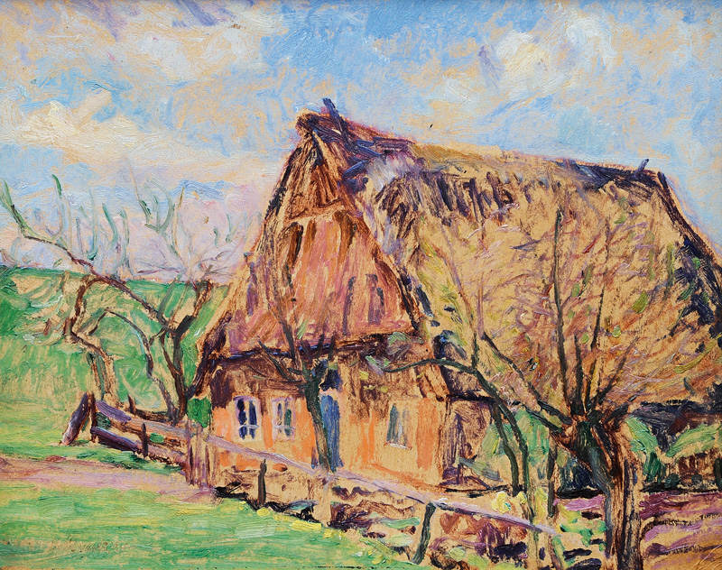 Farmhouse in Early Spring