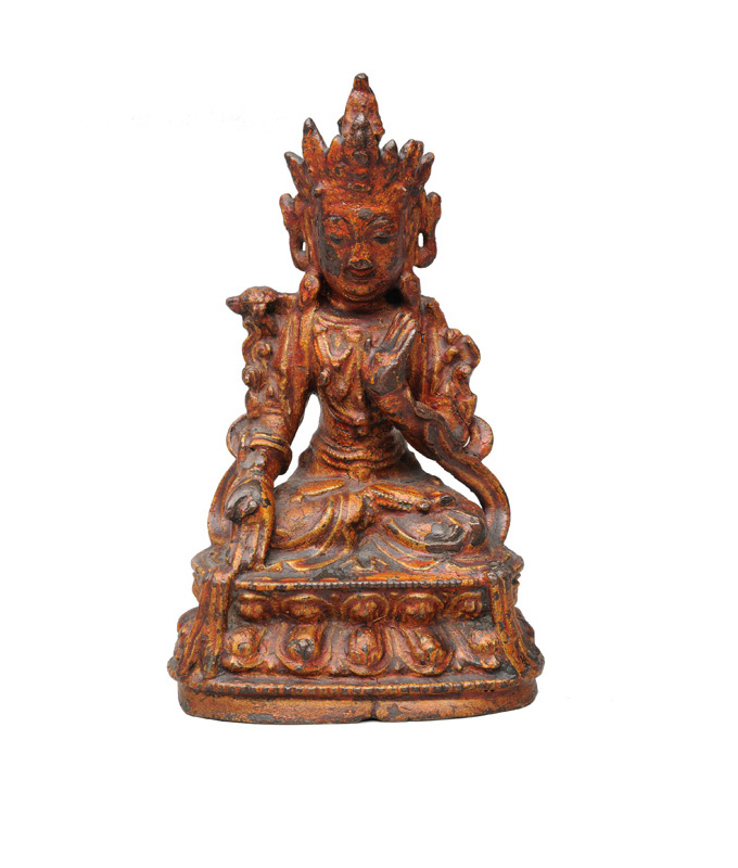 A bronze figure "Guanyin"