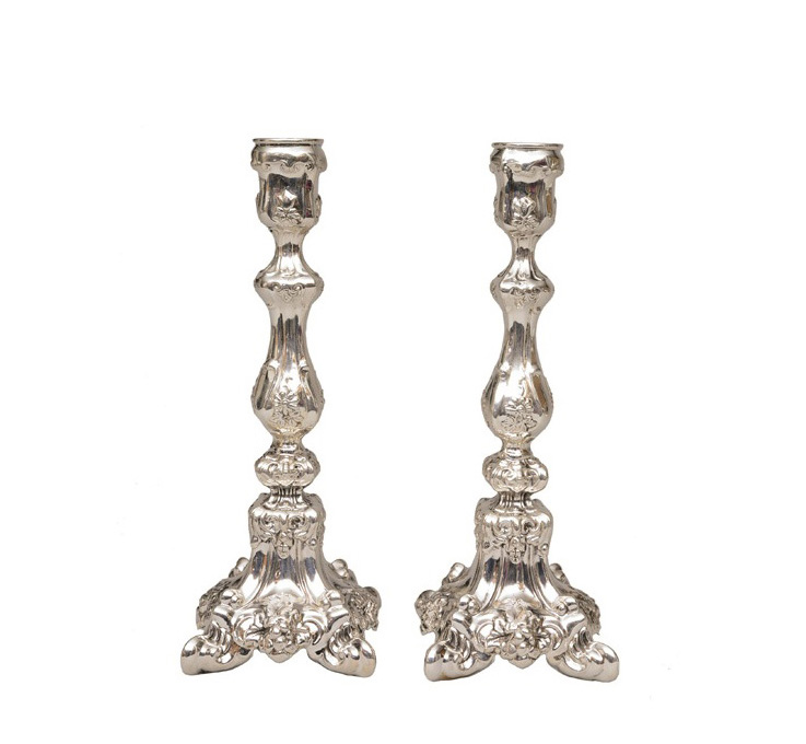 A pair of candlesticks in the style of Baroque - image 2