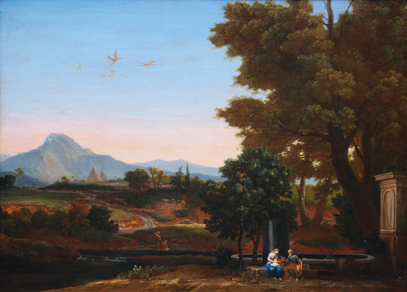 Domenico Zampiero (gen. Domenichino), Umkreis - Rest on the Flight to Egypt Rest on the Flight to Egypt