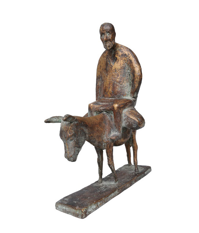 Bronze-Figur "Usbekischer Eselreiter" - Bild 2