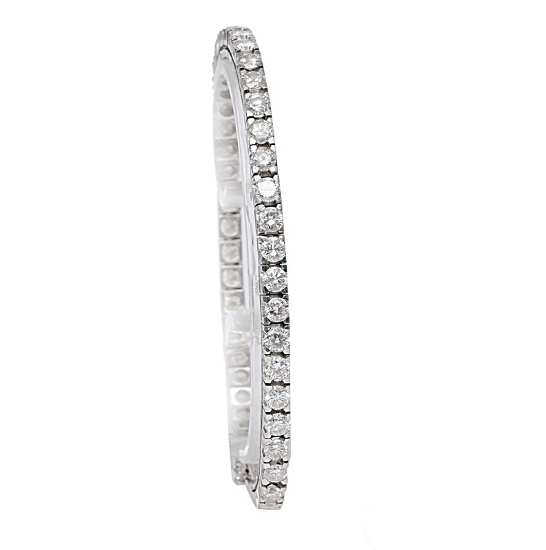 A diamond bracelet